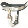 Stainless Steel Chastity Belt with Butt Plug for Men, 60–90 cm view 2