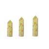 Natural Green Jade Crystal Point view 3