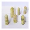 Natural Green Jade Crystal Point view 4