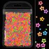 MINGSO Mix Plum Flower Sequins for Nail Design, Sparkly Glitter Flakes Nail Art Decorations, Gel Manicure Accessory view 3