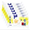 ja! 480 Moist Cleaning Wipes in Dispenser Pack, Lemon Fresh Scent (6 x 80) view 1