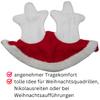 AMKA Winter Reindeer Hat for Horses, Christmas Ear Bonnet with Antlers view 3