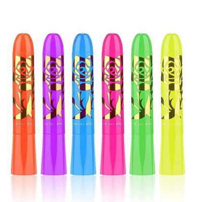 Batto 6-Pack Glow-in-the-Dark Face and Body Paint Sticks Makeup Set for Parties