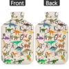 Alphabet Dinosaur Hot Water Bottle with Cover, 2 L view 4