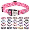 Mihqy Personalized Dog Collar with Engraved Name and Phone Number view 1