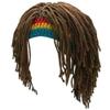 Stakee Dirty Braid Wig Cap, Black Braided Wig Hat view 1