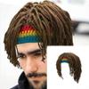 Stakee Dirty Braid Wig Cap, Black Braided Wig Hat view 2