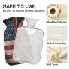 YOUJUNER 2 L Hot Water Bottle with Vintage USA/UK Flag Cover view 4