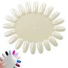 10-Piece Plastic Nail Art Display Set, 20 Tips per Ring view 1