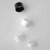 ZEOABSY 6-Pack 20 mL Clear PET Bottles with Opening Reducers and White Screw Caps view 4
