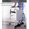 ADITAM Foldable Bariatric Heavy-Duty Aluminum Alloy Walker, Height-Adjustable view 3