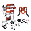 ADITAM Standard Walker with Armrests and Standing Aids, Safety Handbrake, Anti-Roll Lock, Double the Comfort view 1