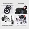 ADITAM Standard Walker with Armrests and Standing Aids, Safety Handbrake, Anti-Roll Lock, Double the Comfort view 2