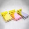12 Compressed Facial Cleansing Sponges for Makeup Removal, Yellow view 3