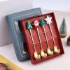 KONG JIMFAN Christmas Spoon and Fork Set with Gift Box view 4