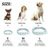 Personalized Dog Collar, Nylon, Adjustable, Blue, L view 2