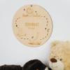 LAUBLUST Personalized Name Plaque – Jungle Series – Natural Wood view 2