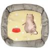 Mr. & Mrs. Panda Cat Bed – Cat Eating Design view 1