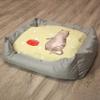 Mr. & Mrs. Panda Cat Bed – Cat Eating Design view 3