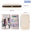 NEYENS 7–15-Piece Manicure Set, Stainless Steel Nail Clippers and Tools, Rainbow, 15-Piece Multicolor view 4