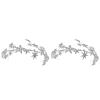 FRCOLOR 2-Piece Princess Tiara Crown Hairbands with Rhinestones view 1