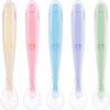 Vicloon Baby Spoons, 5-Pack, Extra-Soft Silicone, BPA-Free, 4+ Months, Macaron Colors view 1