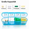 Betife 7-Day Pill Organizer, 4 Compartments, Small, BPA-Free view 2