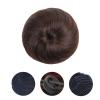 Synthetic Bun Hairpiece with Elastic Band view 1
