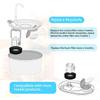 Doumneou Cat Water Fountain Filter for 108Oz/3.2L and 67Oz/2L Adjustable Water Flow Pet Water Fountain view 4