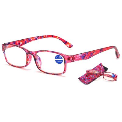 Lanomi Blue Light Filter Reading Glasses Floral Pattern