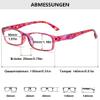 Lanomi Blue Light Filter Reading Glasses Floral Pattern view 2