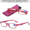 Lanomi Blue Light Filter Reading Glasses Floral Pattern view 3