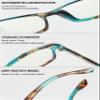 Lanomi Blue Light Filter Reading Glasses Floral Pattern view 4