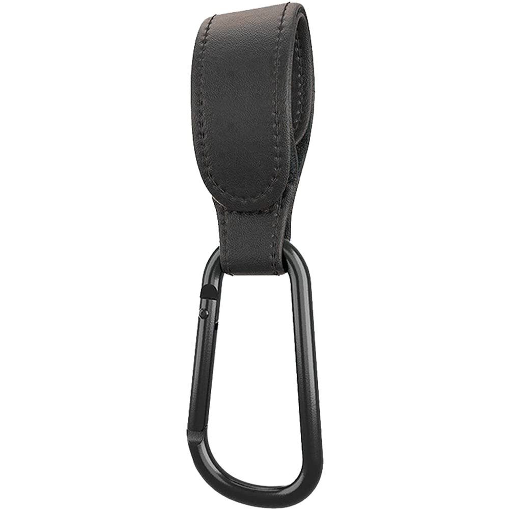 Stakee Baby Stroller Hooks, Leather Organizer Hooks, Universal Stroller Accessory