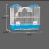 Large Flight Cage for Parrots and Starlings, Color B view 2