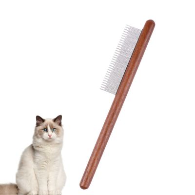 ERBO Wooden Cat Comb