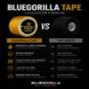 BLUEGORILLA CrossFit Sports Tape, 7 m x 5 cm, Finger and Grip Tape, Elastic Bandage Grips, Pack of 3 or 6 Rolls with Keychain Gift view 4