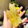 Sudemota Natural Rough Crystal, 1-Pc. Crystal Stone Tower Wand Point, Citrine Point Wand for Decoration (Size: 9 cm) view 4
