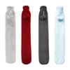 Extra-Long Hot Water Bottle Cover with Removable Knitted Cover for Waist, Hand, and Foot Warming, 334 (Color: 8) view 3