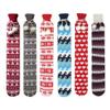 Extra-Long Hot Water Bottle Cover with Removable Knitted Cover for Waist, Hand, and Foot Warming, 334 (Color: 8) view 4