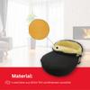 Heitmann Sheepskin Foot Warmer, approx. 29 x 32 cm (Black) view 4