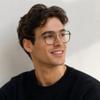 Global Glasses Classic Retro Blue-Light-Blocking Glasses, Non-Prescription, Unisex Fashion Frames view 2