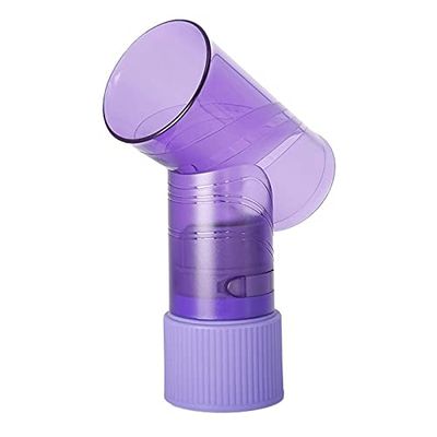 Universal Hair Diffuser Cover with Adhesive Stick, Purple
