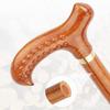 SEVEEZ Wooden Walking Cane with Massage Handle, Ergonomic, Classic, Lightweight Walking Aid for Men and Women view 2