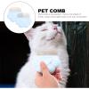 BCOATH 2-Pack Cat Grooming Combs with ABS and Stainless Steel view 2