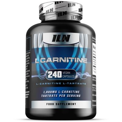 L-Carnitine Capsules 1000 mg L-Carnitine Tartrate 240 Vegan Capsules