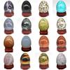 WGPHD Egg-Shaped Natural Crystal Massage Stone, Dalmatian Jasper view 2