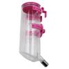 HUFFA Automatic Pet Water Bottle for Dogs, Rabbits, Hamsters, and Kittens, Pink, 350 ml view 1