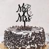 Mr & Mrs Heart “Be Mine” Cupcake Topper view 3