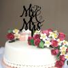 Mr & Mrs Heart “Be Mine” Cupcake Topper view 4